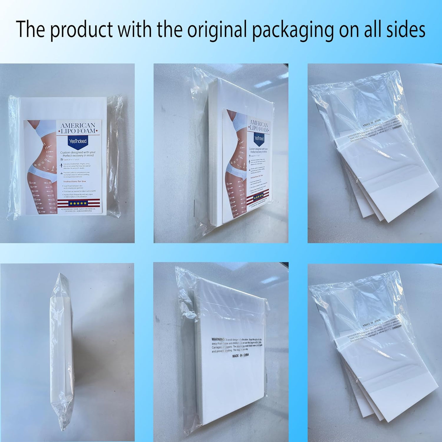3 Pack Lipo Foam