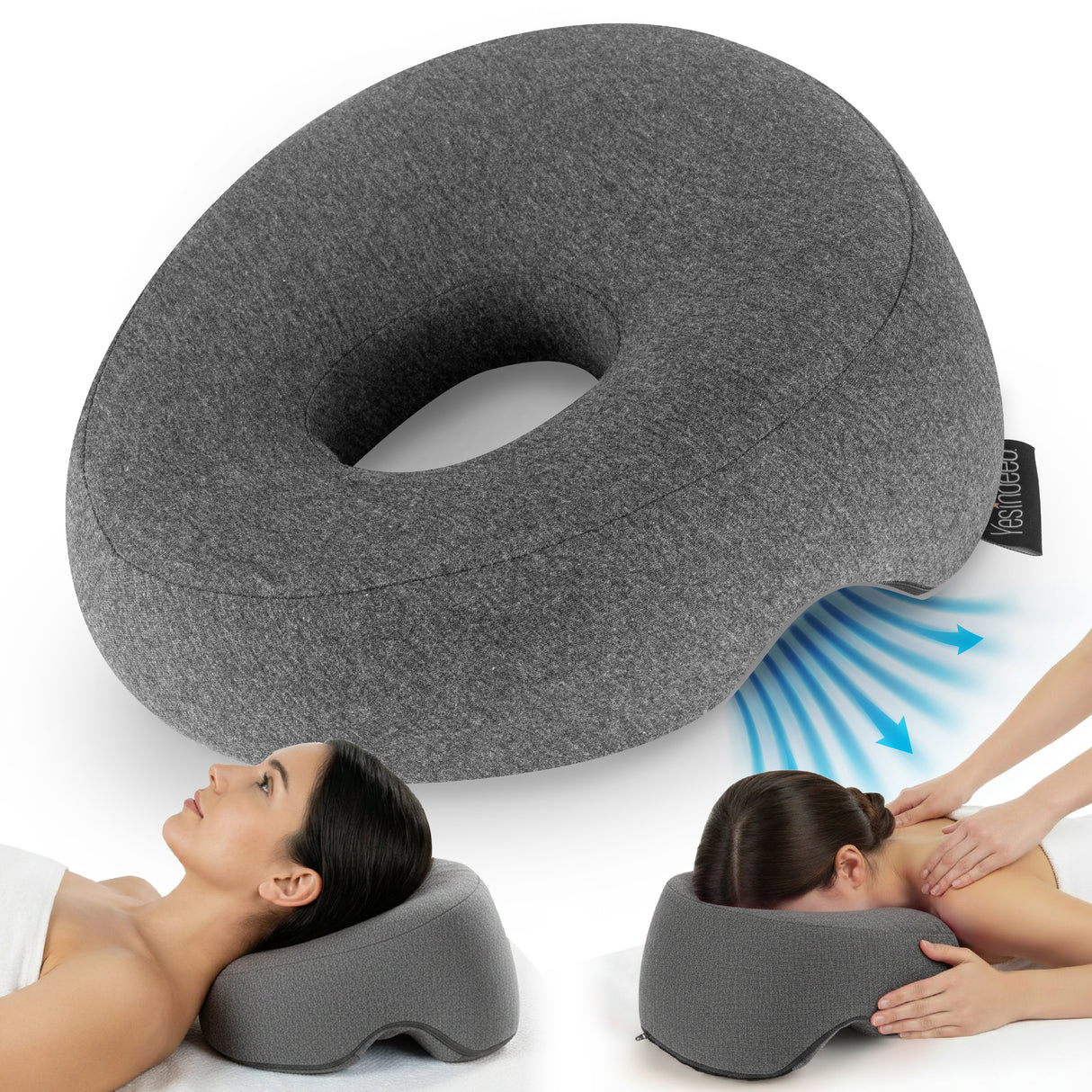 Face Down Pillow for Massage Bed