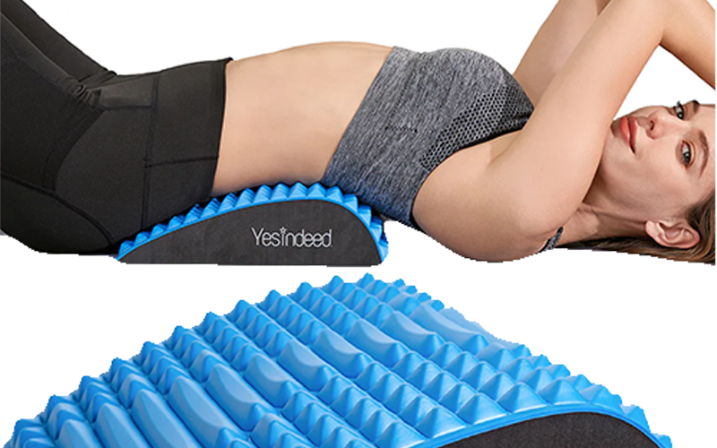 YESINDEED Back Stretcher Pillow Review A GameChanger For Back Pain