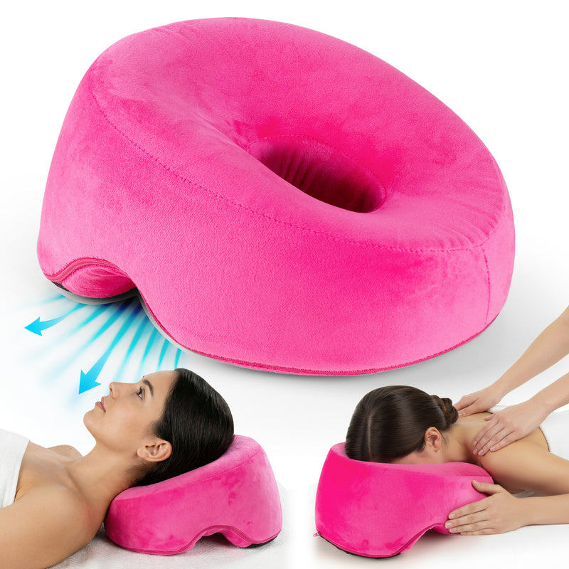 Face Down Pillow - Prone Pillow For Massage Bed, Stomach Sleeping & After Eye Surgery