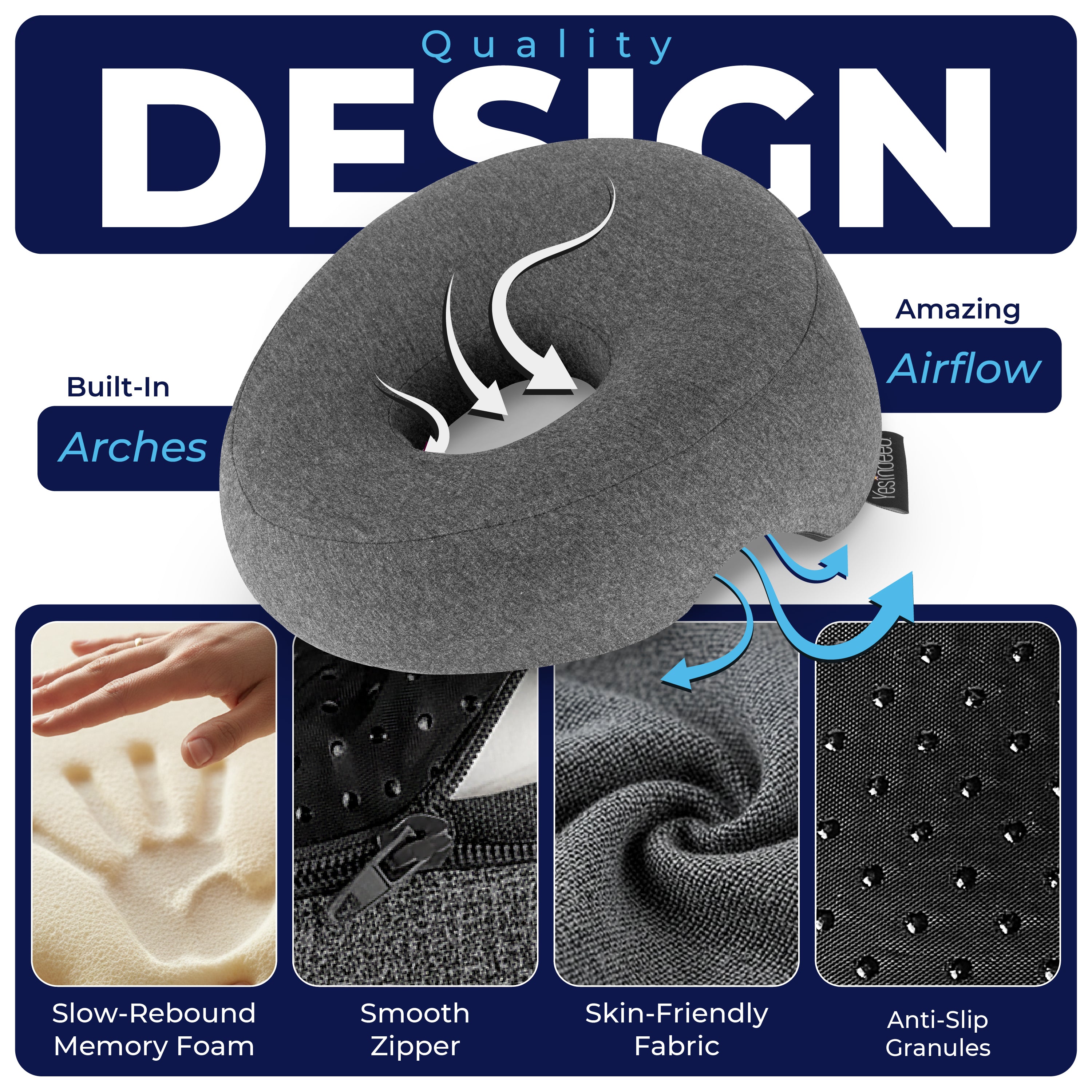 Face Down Pillow for Massage Bed