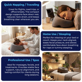 Face Down Pillow for Massage Bed