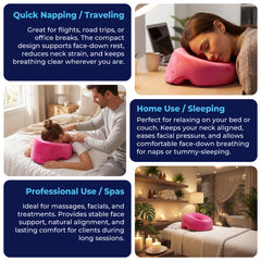 Face Down Pillow for Massage Bed