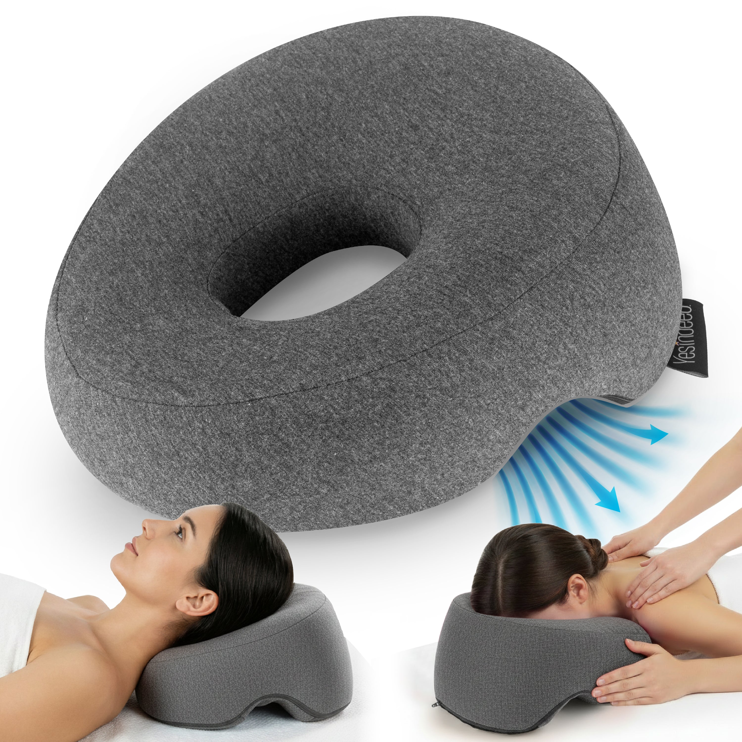 Face Down Pillow for Massage Bed
