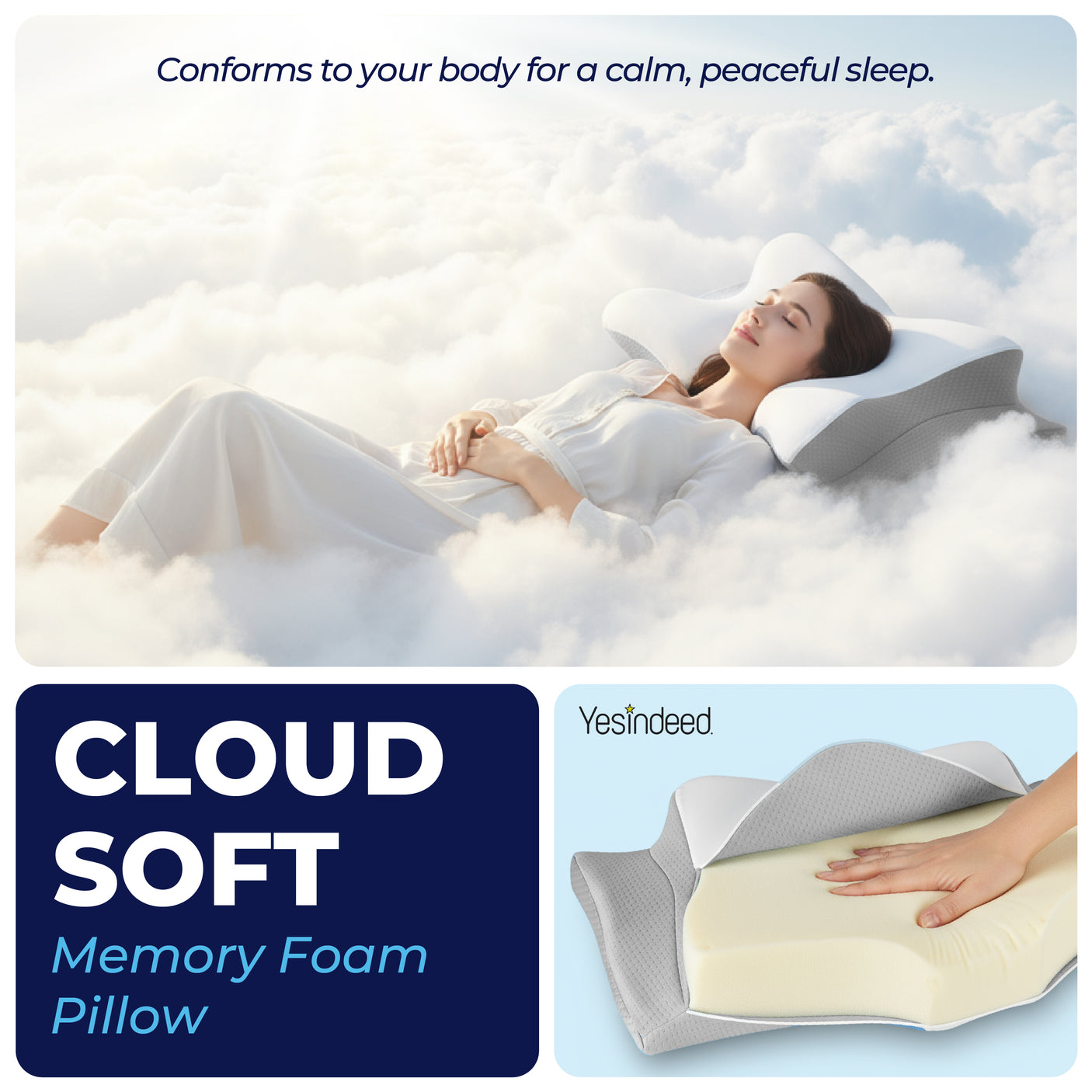 Pain Relief Cooling Pillow