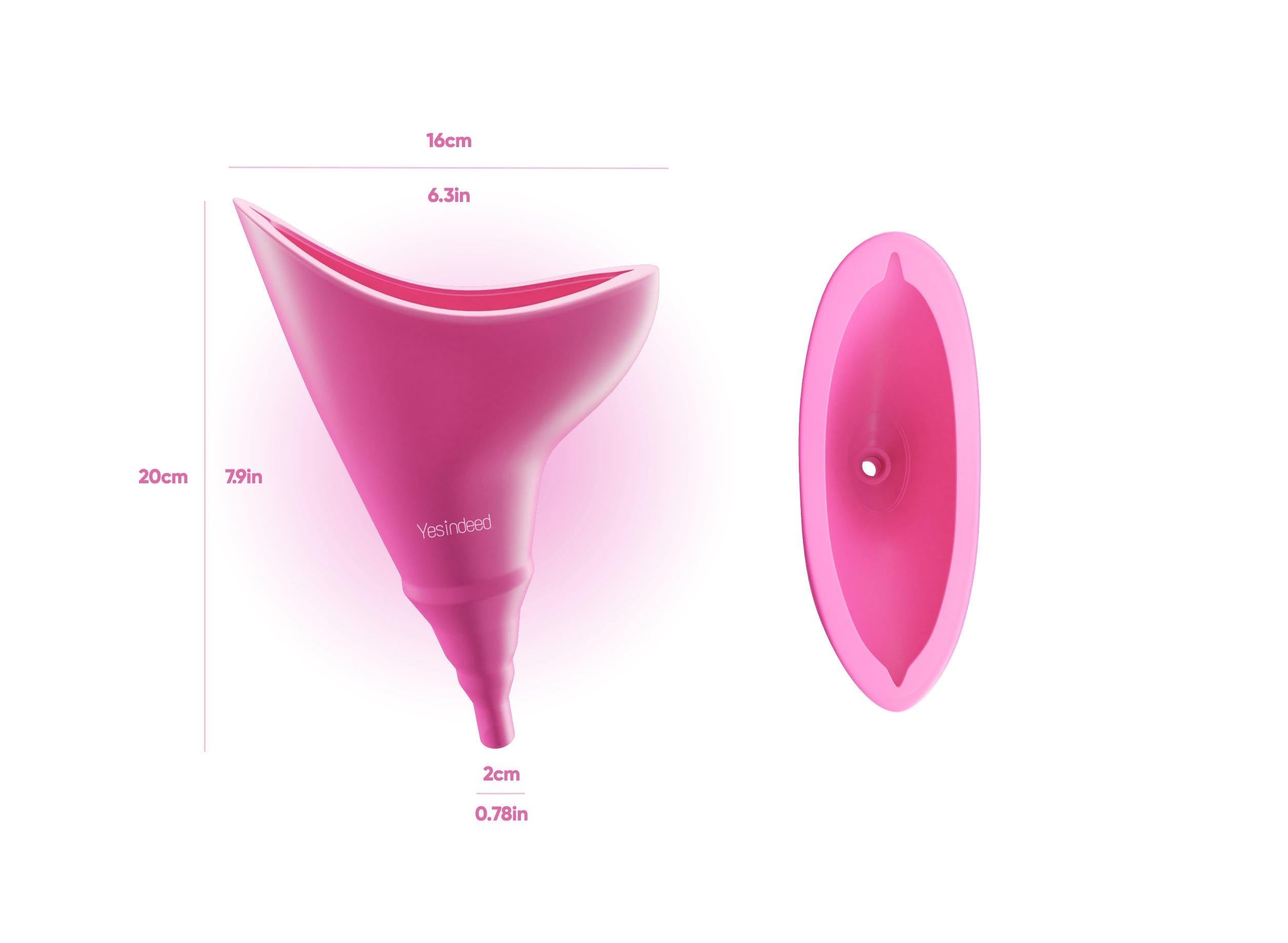 Female urination device - Yesindeed