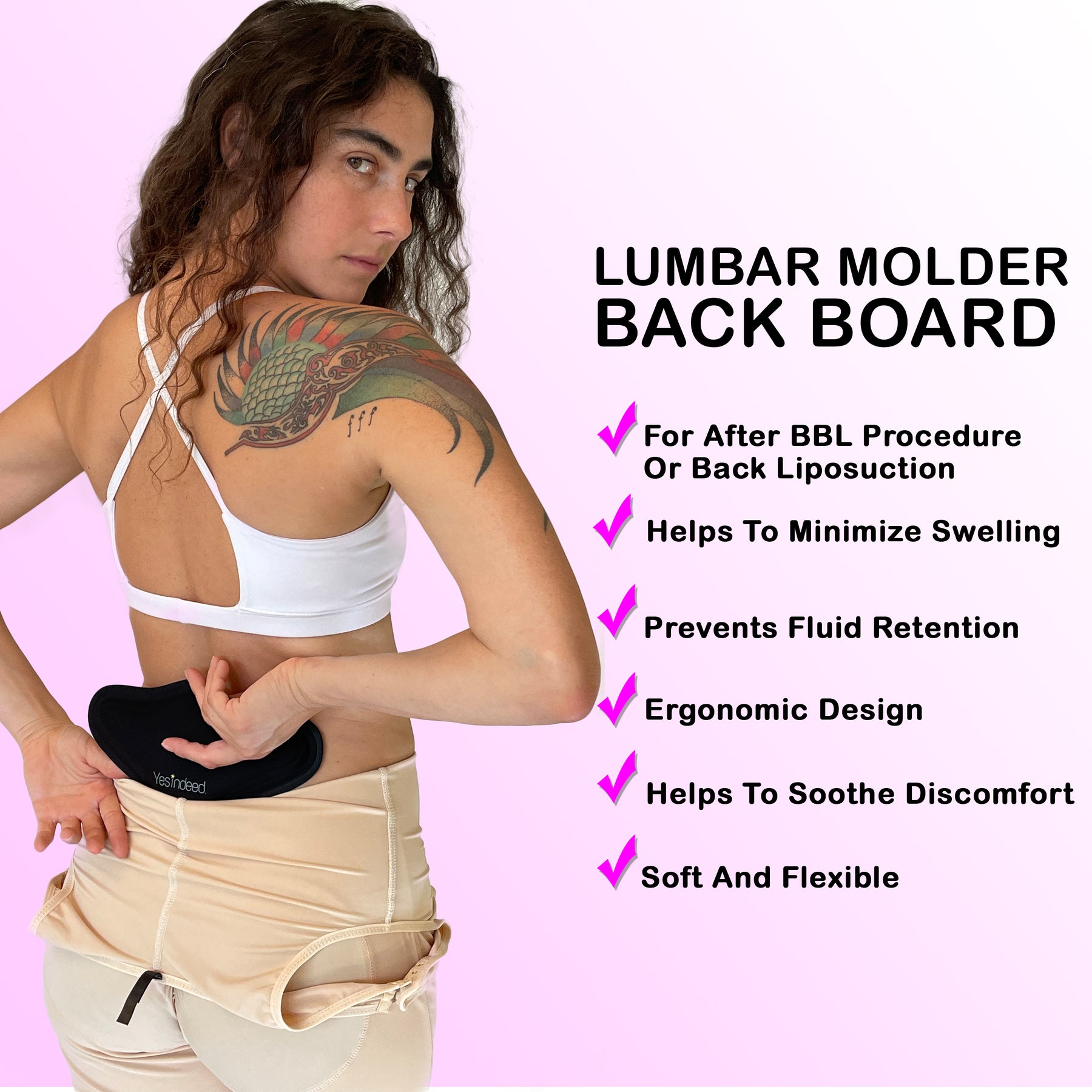 Foam Back Board, Bbl Lumbar Molder, Lipo Board Post Surgery, Back